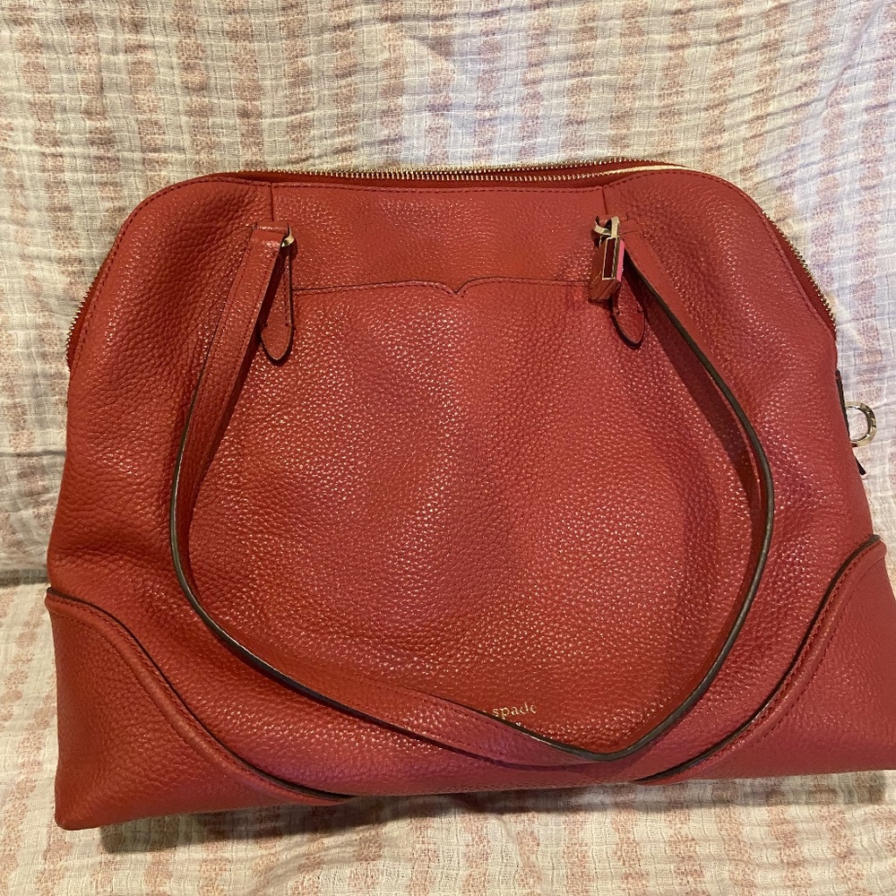 Kate spade pebbled leather purse